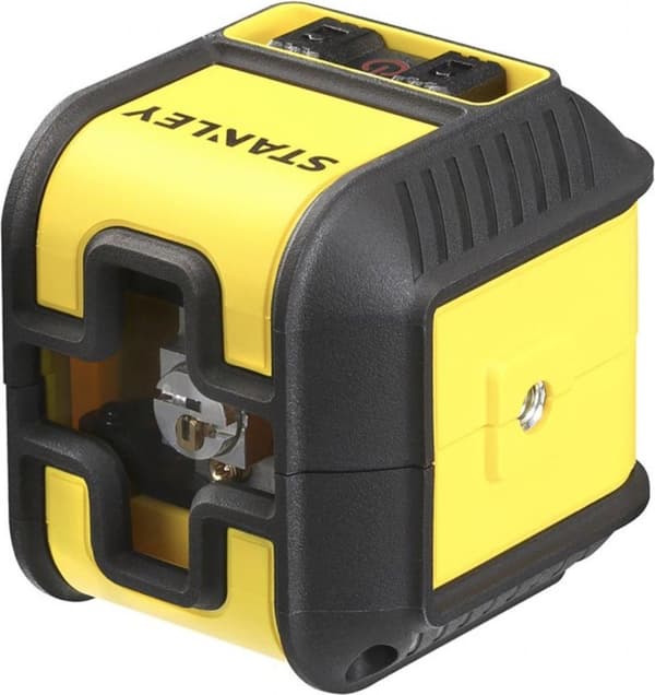 Stanley Cubix Cross Line Red Beam Laser Sort, Gul