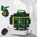 Miniatyrbild 4 av 5: 16 linjer 4D grön lasernivå, 360 horisontell och vertikal superstark lasernivå