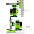 Miniatyrbild 6 av 7: 4D 16 linjer professionell grön lasernivåsats, hög synlighet, självnivellerande, 360° justerbar lutning, lång arbetstid