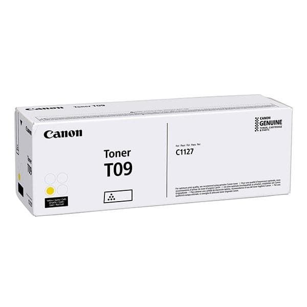 Canon T09Y T09 3017C006 toner cartridge Yellow