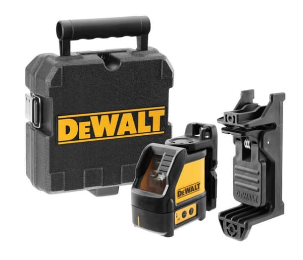 DEWALT LINE LASER DW088CG GRØN 20m Sort, Gul