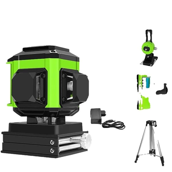 Laser Niveau, Selvnivellerende, 360° Vandret og Lodret, IE12S-H15