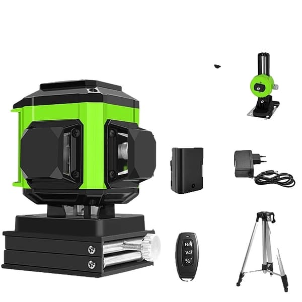 Laser Niveau, Selvnivellerende, 360° Vandret og Lodret, IE12S-H15
