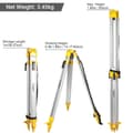 Miniatyrbillede 2 af 5: Tripod, Aluminiumkonstruktion, Tungt arbejde, Guld