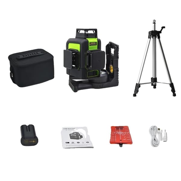 Laser Niveau, 3D 12 Linjer, Selvnivellerende, 12RC-H15 12RC-H15