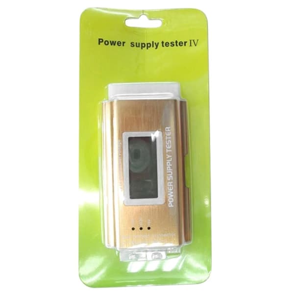 LCD-skärm ATX Power Tester Stationär dator Power Testing Tool