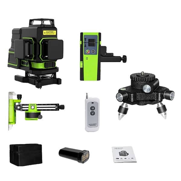 Grøn Stråle Laser Niveau, 360° Selvnivellerende, Lang Batterilevetid,ME16R DC12G BL12ME16R DC12G BL12