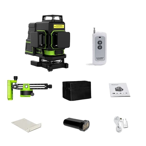 Grøn Stråle Laser Niveau, 360° Selvnivellerende, Lang Batterilevetid,ME16R DC12G BL12ME16R DC12G BL12