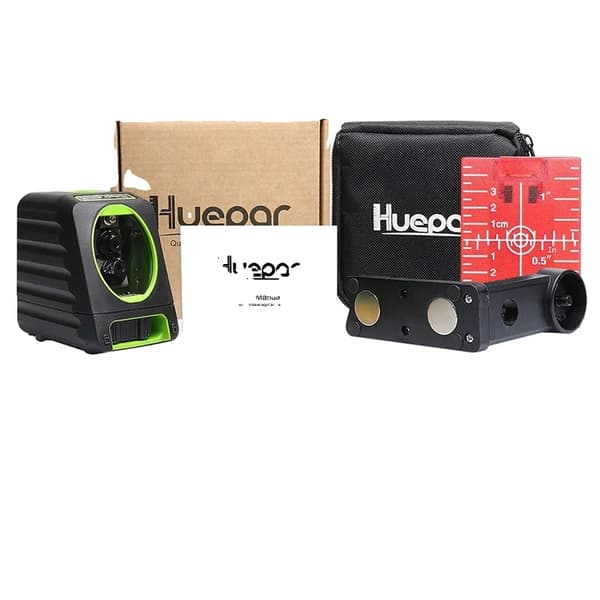Huepar Laser Level, Høj Præcision, Bredt Strålespredning,Rød Laser Niveau