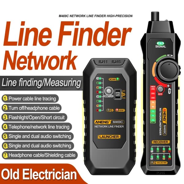 ANENG Nätverkskabeltestare Network Ethernet Wire Tracker Cable Finder