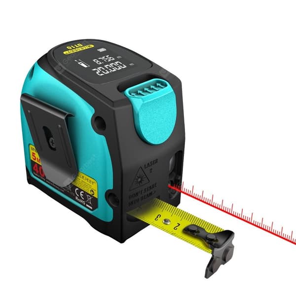 Laseravståndsmätare med linjal DT10-B3-40m