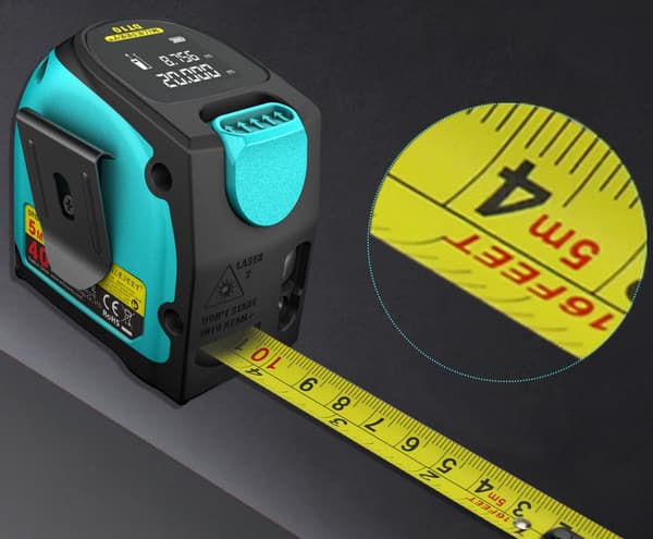 Laseravståndsmätare med linjal DT10-B3-40m