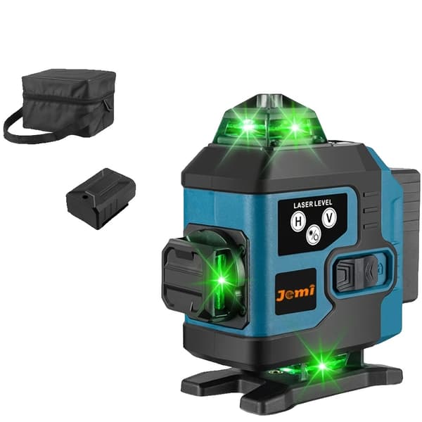 Jemi Laser Niveau, 16 Linjer Måling, Smart Selv-Niveauering,1x batteri