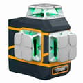 Miniatyrbillede 2 af 2: Laser Niveau, 3x360° Lysende Grønne Linjer, Fjernbetjeningsfunktion,Cigman CM-801