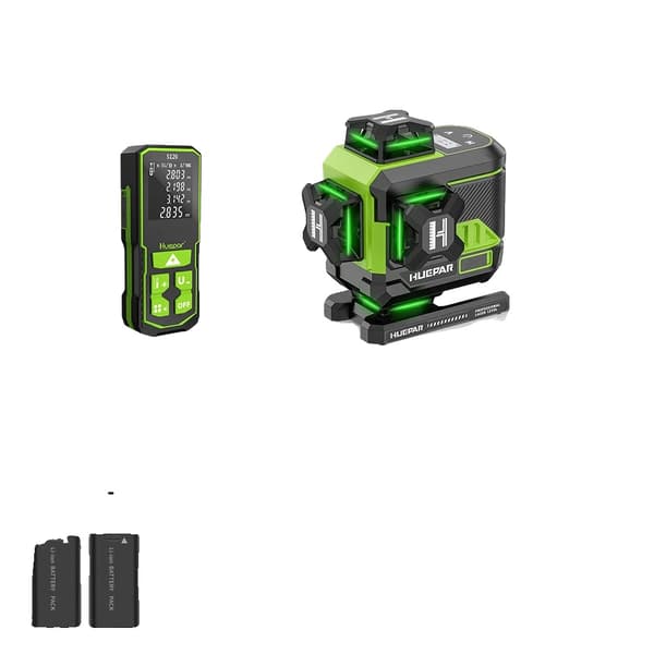 Selvnivellerende laser niveau, 4x360° laserlinjer, Bluetooth kontrol,Hovedfoto