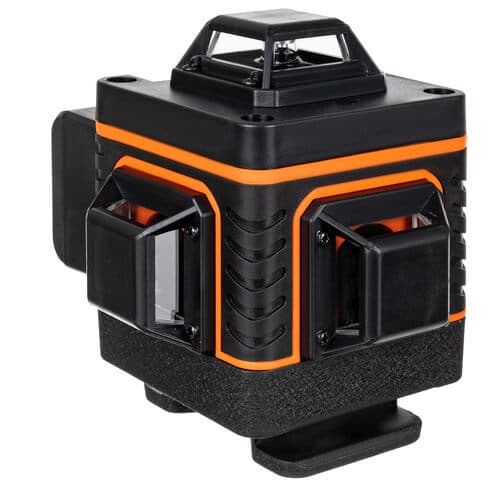 16-linjainen laserpassi | 4D 360° Cross laser 2 paristolla ja 3 kannakkeella