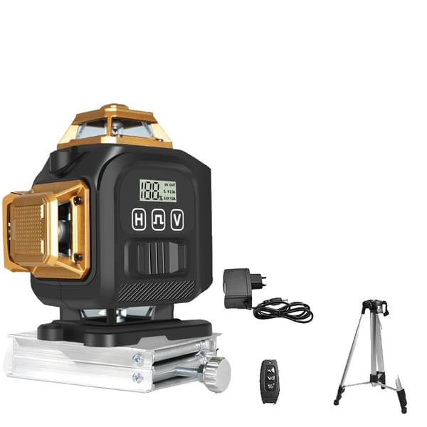 Grøn Laser Niveau, 16 Linjer, 20m Arbejdsradius,IE16Q2-DC11G-H15
