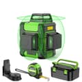 Miniatyrbillede 1 af 2: Grøn Stråle Laser Niveau, 12 Linjers Projektion, Selv-Niveauerende Funktion,Kun Laser Niveau