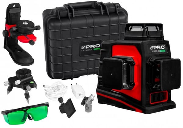 Vihreä tasolaser PRO LK-360.3DG
