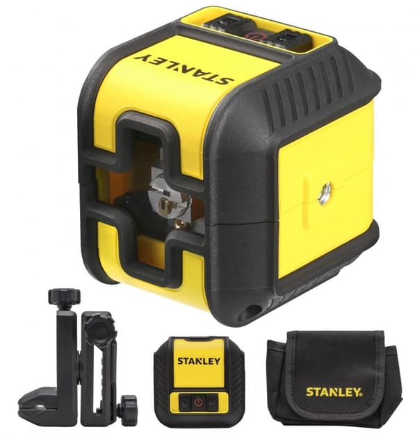 Stanley CUBIX RØDE KORS LASER STHT77498-1 Sort, Gul