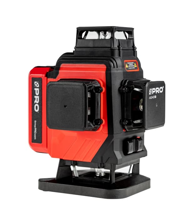 Batteridrevet grøn laser med flere linjer 4x360° PRO AQ4DG