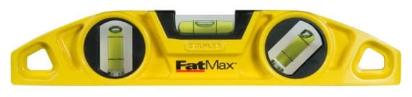 Fatmax Torpedo-vattenpass med 3 libeller och magneter