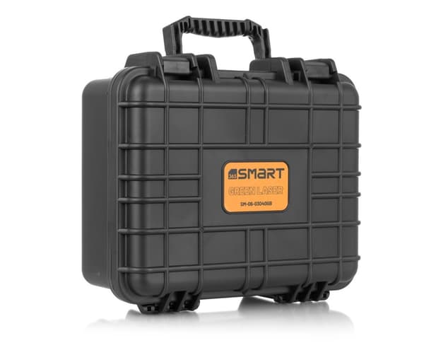 3x360 planlaser, 40m, grøn fjernbetjening, Bluetooth