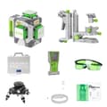 Miniatyrbillede 1 af 2: 3D Grøn Laser Niveau, ±2mm Præcision, 10 Timers Arbejdstid,Hovedbillede