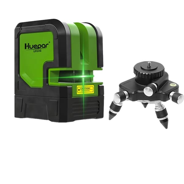 Laser nivåkit, Grön stråle, Självnivellerande,Sätt 3