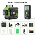 Pikkukuva 2 / 2: Huepar Laser Level, itsesäätyvä ominaisuus, Bluetooth-kaukosäädin,ASETUS 4