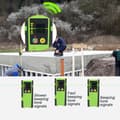 Miniatyrbillede 2 af 4: Lasermodtager, til udendørs brug, grøn farvedetektion,Grøn