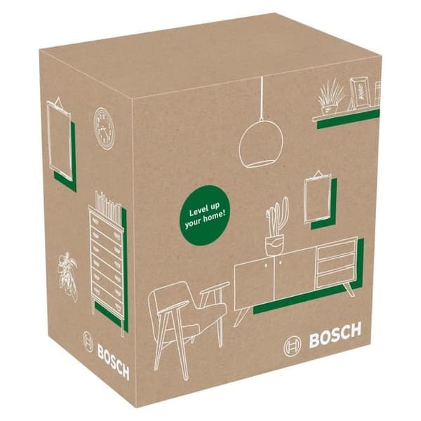 Boschin UniversalLevel 360 -linjalaser (pysty- ja vaakasuora linjalaser 360° laserilla koko alueen kohdistamiseen)