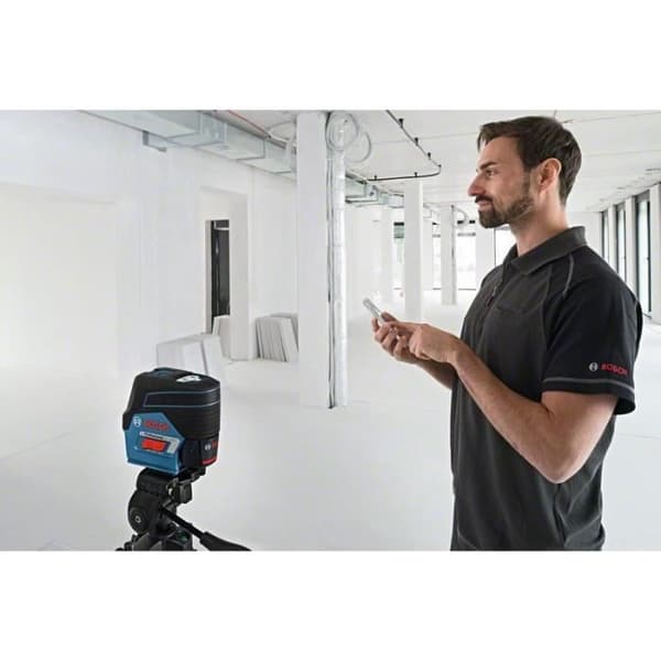 Bosch Professional GCL 2-50 C + RM2 linjelaser (batteriversion) Bluetooth - op til 20m - 0601066G00