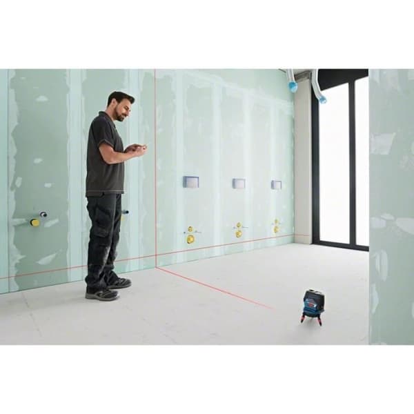 Bosch Professional GCL 2-50 C + RM2 linjelaser (batteriversion) Bluetooth - op til 20m - 0601066G00