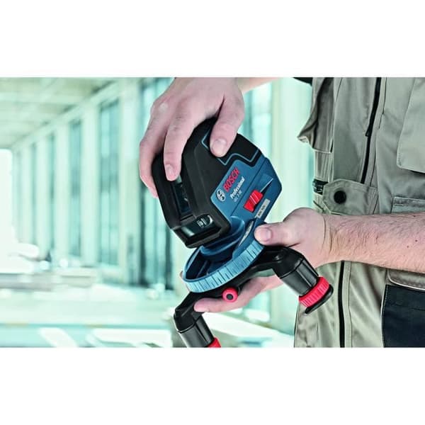 Alsidig linjelaser - BOSCH PROFESSIONAL - GLL 3-50 - Batteri - Vinkel og nivellering - Rækkevidde 50 m