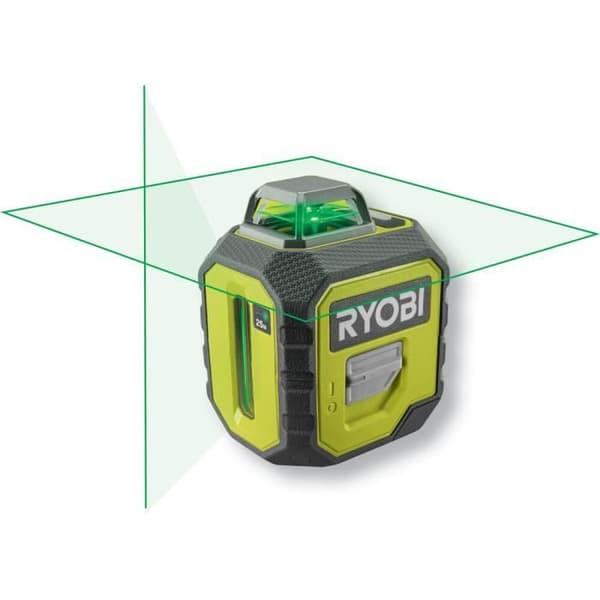 RYOBI Laser 360° grön - räckvidd 25m - RB360GLL
