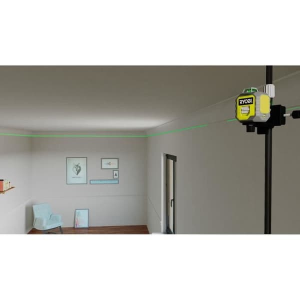 RYOBI Laser 360° grön - räckvidd 25m - RB360GLL