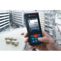 Miniatyrbillede 4 af 5: Bosch Professional GLM 150-27 C laserafstandsmåler (Bluetooth, rækkevidde: 0,08 – 150,00 m, micro-USB-kabel, etui) - 0601072Z00