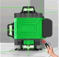 Miniatyrbild 4 av 7: 16-linjers 4D 360° horisontell och vertikal grön lasernivå kit, självnivellerande lasernivå med tillbehör