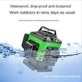 Miniatyrbild 5 av 7: 16-linjers 4D 360° horisontell och vertikal grön lasernivå kit, självnivellerande lasernivå med tillbehör