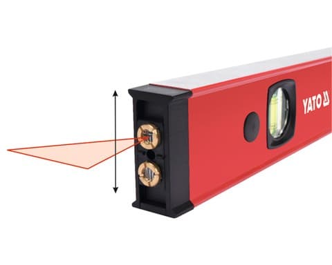 Yato YT-30400 vattenpass 0,61 m Svart, Orange