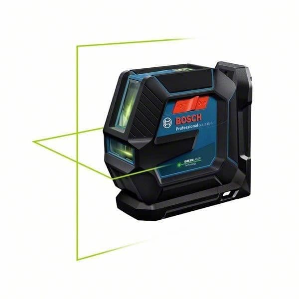 Grøn linjelaser GLL 2-15 G med LB 10-holder - BOSCH - 0601063W00