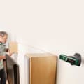 Miniatyrbillede 4 af 5: Bosch EasyLevel-vaterpas med vægbeslag (laserlinje til fleksibel justering på vægge og laserpunkt)