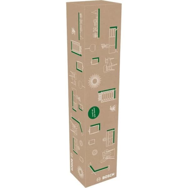 Bosch Quigo + krydslinjelaser (7 m rækkevidde, inklusive batterier, 1,1 m stativ og kuffert)