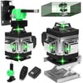Miniatyrbillede 5 af 7: 16-linjers 4D-laserniveau – 360° grøn laser – IP54 – automatisk nivellering (±3°) – 4000mAh