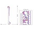 Miniatyrbild 3 av 5: Mäta Växande Längd Väggdekal Tillväxt Diagram Väggdekal - Rainbow Horse