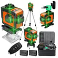 Miniatyrbillede 2 af 2: Laser Niveller, 4D 16 Linjer, Selvnivellerende ±3°,Type D