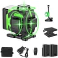 Miniatyrbillede 2 af 2: Laser Niveau, 360-Grad Projektion, ±1,5 mm Nøjagtighed,Grøn 16 Linje