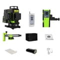 Miniatyrbillede 1 af 2: Grøn Stråle Laser Nivelleringsværktøj, 3D/4D Laserlinjer, Selv-nivelleringsfunktion,ME16R DC12G