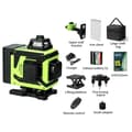 Miniatyrbillede 2 af 2: 4D 16-linjers laser niveau, justerbar lysintensitet, 360° dækning,4D 16Linjer